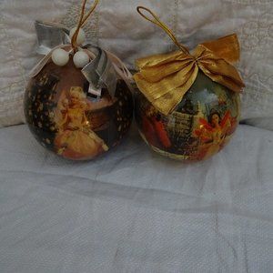 Barbie Christmas Tree Pink Holiday Ornament 1997